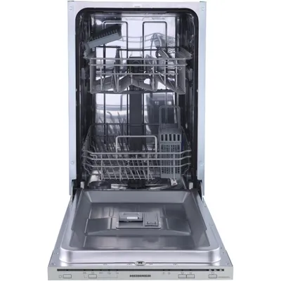 Produktbild von Heinner HDW-BIM45510E++, Voll integriert, Single (45 cm breit), Berührung, LED, 2 Korb/Körbe, höher