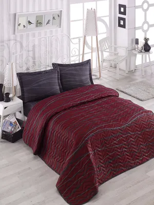 Produktbild von L'Essentiel Linge de Maison, Begonvilla- EPJ6906, Claret,rot, Bettdecken, 65% Baumwolle / 35% Polyester (Abdeckung) /