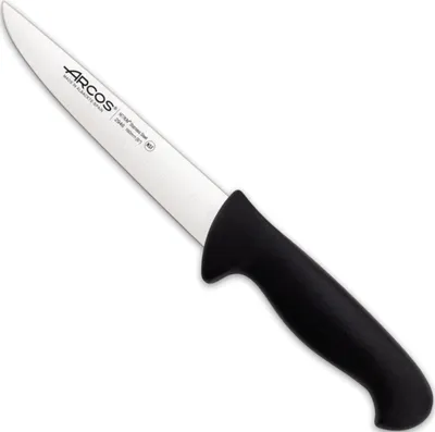Immagine prodotto di Coltello da macellaio Arcos colore - Prof 294625 acciaio inox nitrum e mango lama ergonomica in polipropilene nero e lama da 16 cm, vetrinetta