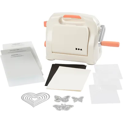 Produktbild von Creativ Company Stanz- und Prägegerät, Manuelle Prägemaschine, Weiß, 210 mm, 150 mm