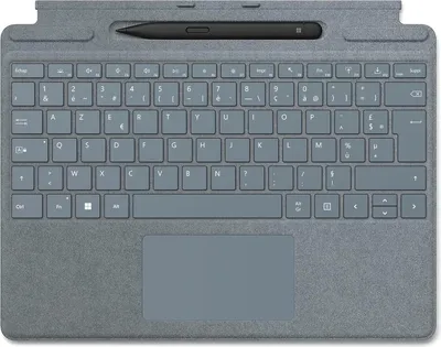 Produktbild von Microsoft Surface Pro Signature Tastatur mit Slim Pen 2 Bleu Microsoft Cover port AZERTY Belge