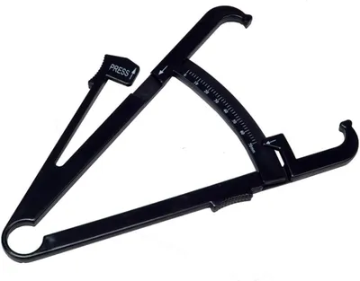 Immagine prodotto di Pinza per la misurazione del grasso corporeo, misurazione precisa, da 0 a 70 mm, compatta e portatile, ideale per l'uso domestico e in viaggio