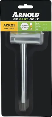 Image de Clé à bougie d'allumage 17 × 21 × 70 mm