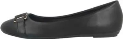 Produktbild von Fitters Footwear Iris Ballerinas in Übergrößen Schwarz 2BB0882004 Black Polyurethangroße Damenschuhe