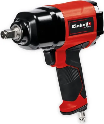 Obrázok produktu pre Einhell TC-PW 610, Pneumatický račňový kľúč, Čierna, Červená, 7000 ot/min, 610 Nm, 142 l/min, 6,3 bar