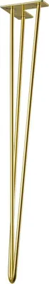 Produktbild von Hettich Hairpin 71 x 12 x 12 cm Stahl gold - 1 Stück