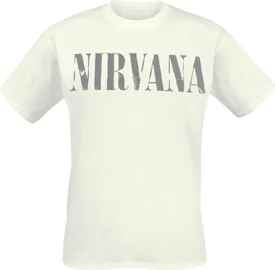 Produktbild von Nirvana T-Shirt Herren Nevermind Photo weiß Band-Merch, Bands 100% Baumwolle XL