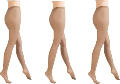 Produktbild von Klassische 3er Pack Strumpfhosen für Damen 40 DEN - Tan M