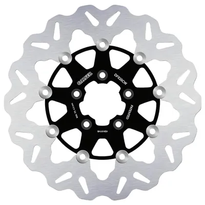 Immagine prodotto di Disco freno Galfer DF835CW WAVE®, completo, flottante, per l'anteriore, dimensioni 300x5mm, compatibile con Harley