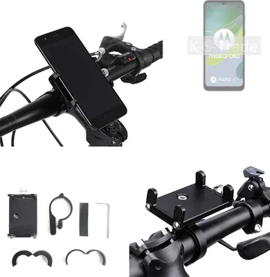Produktbild von K-S-Trade Handyhalterung für das Fahrrad kompatibel mit Motorola Moto E13 Halter Lenkstange Fahrradhalterung Motorrad Bike Mount Befestigung