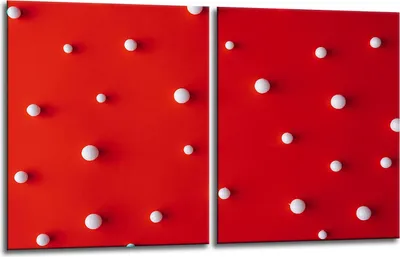 Produktbild von Herdabdeckplatten 2x40x52 Glaskeramikfeld 2-Teilig Glas Spritzschutz Rot