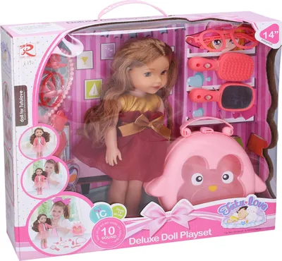 Image de Poupée WIKY avec accessoires 35cm