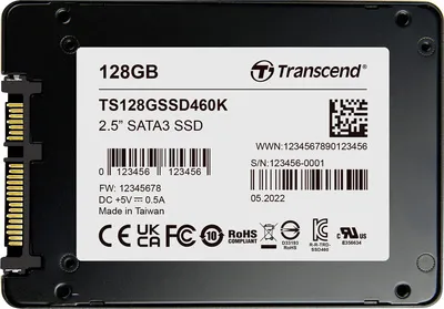 Produktbild von Transcend 128 GB Interne mSATA SSD TS128GSSD460K-VS1 (TS128GSSD460K-VS1)