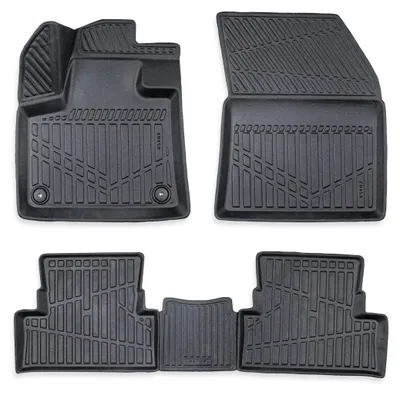 Image de Lot de 4 tapis de sol 3D en caoutchouc pour l'habitacle Erpassan - OPEL GRANDLAND X 2017-2021