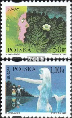 Produktbild von Briefmarken Polen 1997 Mi 3647-3648 (kompl.Ausg.) postfrisch Sagen