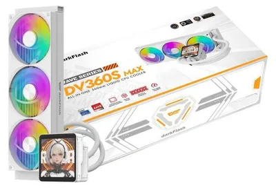 Imagen del producto de darkFlash - DV360S MAX Blanco - Refrigeración de CPU