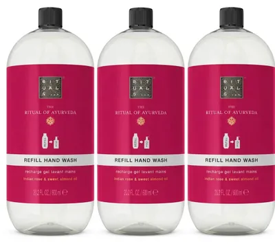 Produktbild von Rituals Ayurveda Handseife Nachfüllpackung Refill 3er Set