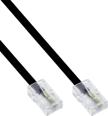 Produktbild von InLine® ISDN Anschlusskabel, RJ45 Stecker / Stecker (8P4C), 10m
