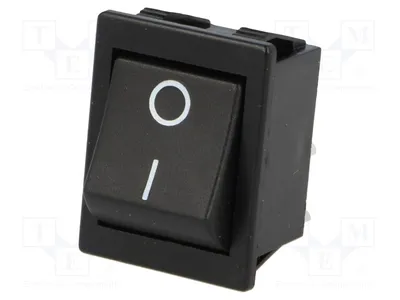 Obrázek produktu pro 1x 20A/28V DC, pozice: 2, černá, typ C1551ALMBB602AW, spínač (ON)-OFF, 16A/250VAC