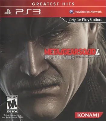 Obrázek produktu pro Konami Metal Gear Solid 4: Guns of the Patriots, PlayStation 3, Starší