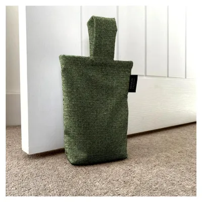 Produktbild von Milan ungefüllter Türstopper Sack 21cm x 17cm in Grün