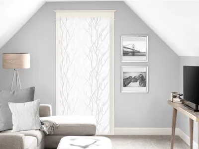 Obrázek produktu pro Záclona "Liane" od značky Soleil d'ocre, materiál: polyester, barva: bílá, rozměry: 70 x 200 cm