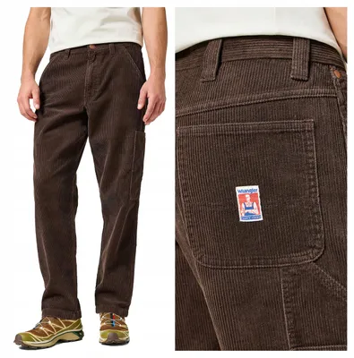 Zdjęcie produktu dla Wrangler | Spodnie męskie Casey Jones, bawełna, krój regular, cargo, wytrzymałe, rozmiar W31 L32