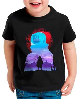 Produktbild von style3 Genjutsu Fighter Kinder T-Shirt ninja anime manga cosplay