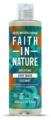 Zdjęcie produktu dla Żel pod prysznic Faith In Nature o zapachu kokosowym (400 ml)