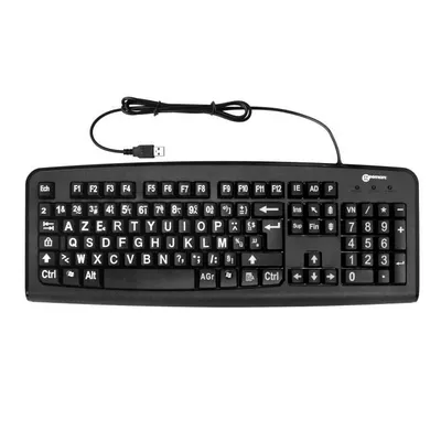 Obrázok produktu pre Vizuálny komfort Klávesnica PC