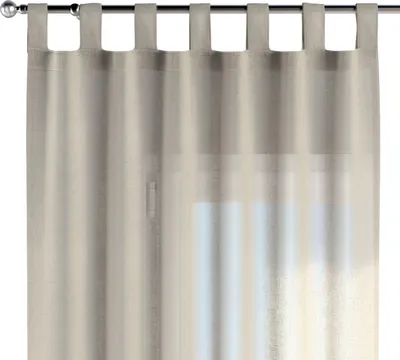 Productafbeelding van Dekoria gordijn met lusjes, beige, 60 x 100 cm
