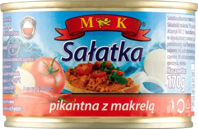 Obrázek produktu pro Salát s pikantní makrelou MK 170 g