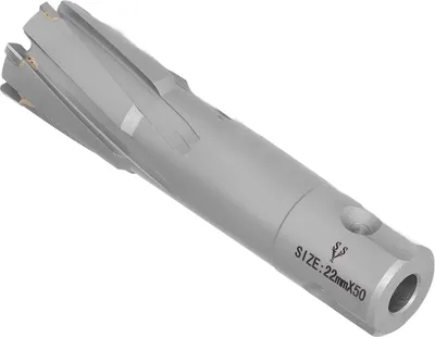 Obrázok produktu pre Karbidový vrták na oceľové jadro z tvrdokovu Hĺbková píla metrická 50 mm Hĺbka 22 mm