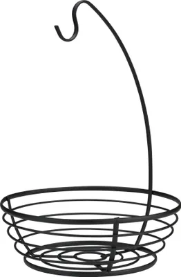 Produktbild von Gemutlicher & trendiger Obstkorb - mit Bananenhalter - 28 x 40 cm