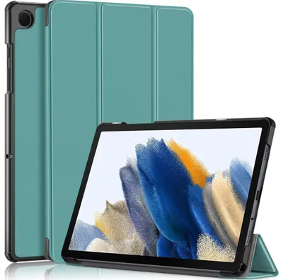 Produktbild von Mobigear Dreifach-Faltetui für Tablet, passend für Samsung Galaxy Tab A11 Plus, Klapphülle - Grün