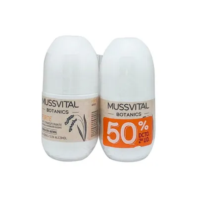 Image de Mussvital Botanics Deo Forte 75ml Set 2 unités