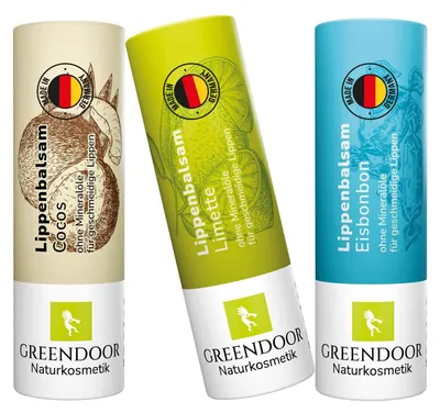 Produktbild von GREENDOOR Lippenpflege Set FUN