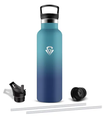 Produktbild von Edelstahl Trinkflasche 750ml, Isolierte Wasserflasche BPA-frei, Auslaufsicher