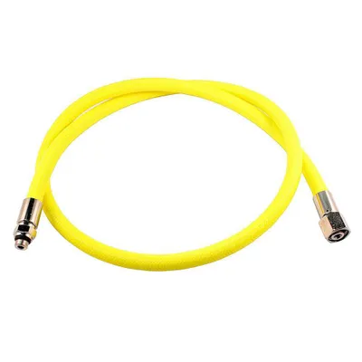 Image de Tuyau de gonflage Metalsub Bcd Flex jaune, 18 cm