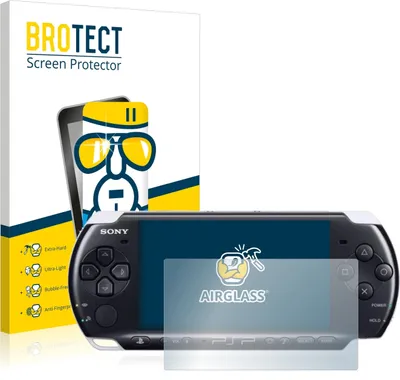 Produktbild von BROTECT Schutzglas für Sony PSP 3003 Schutzfolie Panzer Folie Glas Display Schutz klar