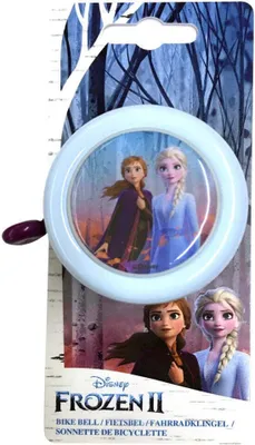 Produktbild von dzwonek rowerowy Frozen 2 60 mm jasnoniebieski