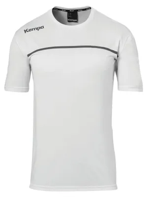 Image de Kempa Emotion 2.0 Poly t-shirt blanc/anthracite 116