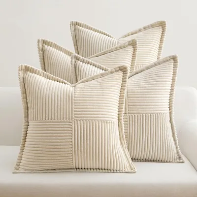 Immagine prodotto di Omgoods - Set di 4 federe decorative da 40 x 40 cm per le festività