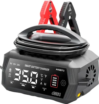 Image de Chargeur de batterie, capacité maximale de 35A, plusieurs options de charge, FICHE EU(6V 12V 24V)