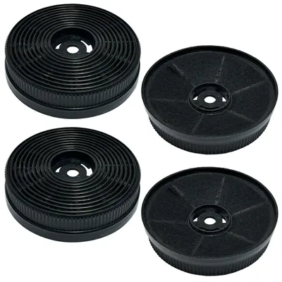 Aktivkohlefilter CF140 MIZ 0060, 4 Stück, kompatibel mit Respekta