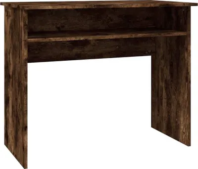 Obrázok produktu pre vidaXL Stôl Smoked Oak 90x50x74 cm odvodený výrobok z dreva