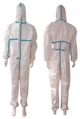 Produktbild von Medizinische Schutzkleidung Suvicom SV170 blau Größe XL für Hygiene für Schutz