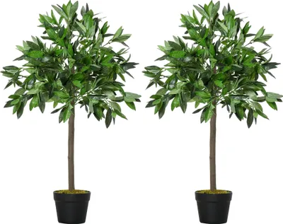 Obrázok produktu pre Umelé vavríny, výška 90 cm, odolný PE materiál
