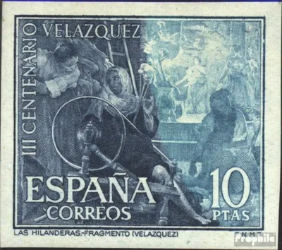 Produktbild von Briefmarken Spanien 1961 Mi 1242 (kompl. Ausg.) postfrisch Velazquez