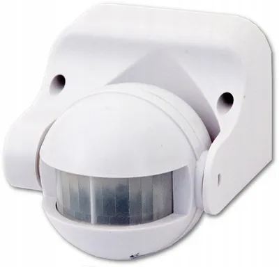 Produktbild von PIR-Bewegungsmelder PIR1200W, 180° Erfassungswinkel, weiß